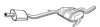 ALFA 0060629601 Middle Silencer